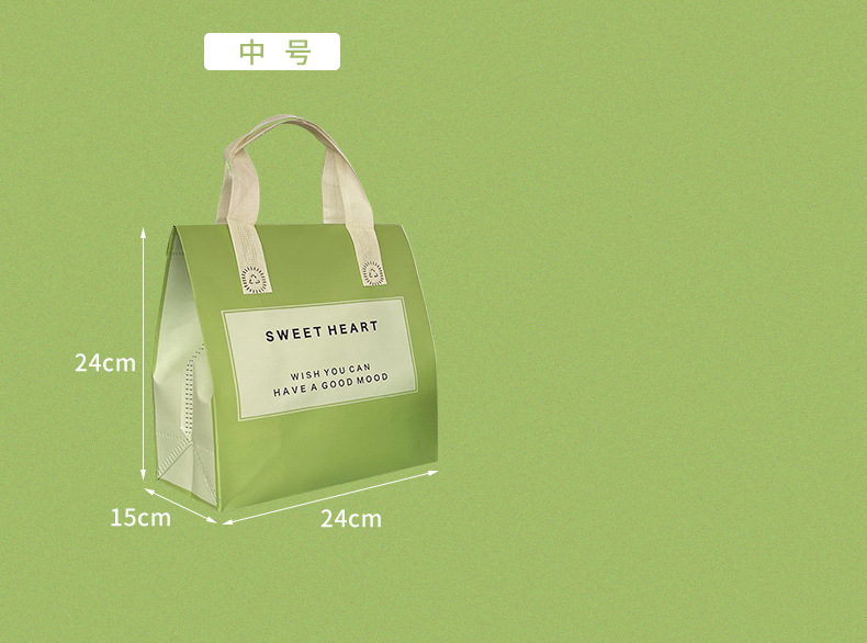 舟山市奶茶外卖袋餐饮外卖袋-铝箔保温袋定做-单杯奶茶外卖袋